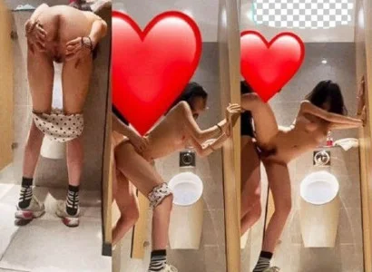 Hai đứa dẫn em người yêu vào WC vụng trộm
